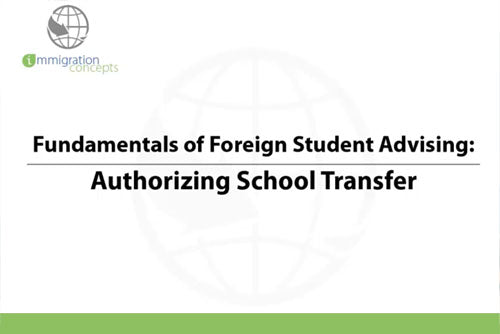 Authorizing School Transfer